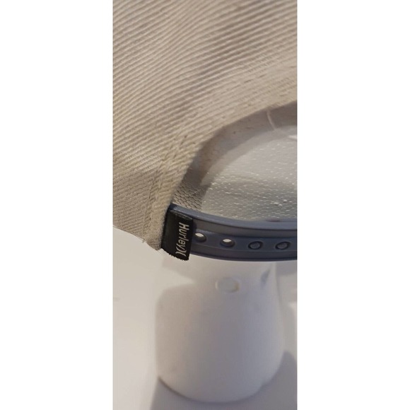 Hurley Hat Tan Blue Green Snapback Ball Cap - Picture 3 of 10